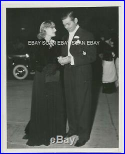 Carole Lombard Clark Gable Romeo and Juliet Premiere Vintage Candid Photo 1936