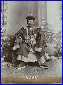 Charles C. Kleingrothe Original Antique Photograph of Chinese Official, Rare