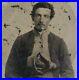 Civil-War-Confederate-Soldier-Man-1860s-1-6-Plate-Tintype-Ferrotype-Photo-H187-01-tp