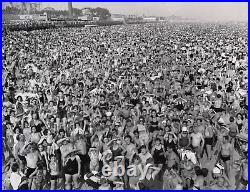 Crowd At Coney Island Weegee Fellig Listen Without Prejudice Photograph