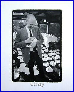 DENNIS HOPPER Signed 1966 Original Photograph Claes Oldenburg Stamping Cake