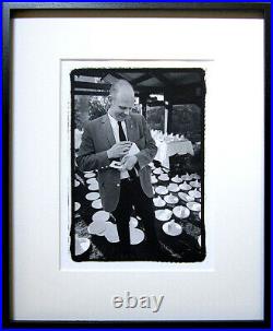DENNIS HOPPER Signed 1966 Original Photograph Claes Oldenburg Stamping Cake