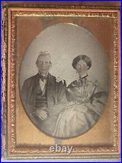 Daguerreotype of Joseph Smith Jr. And wife Emma Smith rare key Mormon artifact