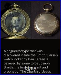 Daguerreotype of Joseph Smith Jr. And wife Emma Smith rare key Mormon artifact