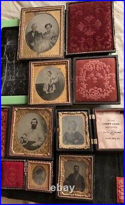 Daguerreotype of Joseph Smith Jr. And wife Emma Smith rare key Mormon artifact