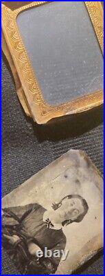 Daguerreotype of Joseph Smith Jr. And wife Emma Smith rare key Mormon artifact