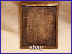 Daguerreotype of Lady withBonnet withFlowers. 1/6th Plate. Full Original Case