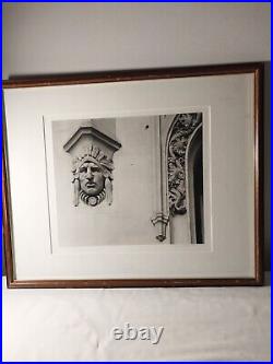 David Anderson 1981 Black/White Photo NY Architecture, Framed, Signed/dated