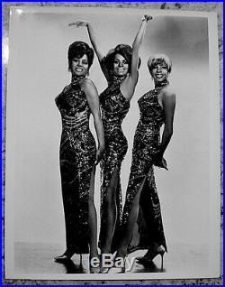 Diana Ross & The Supremes Press Photo 1969 Stamped Date ABC On Air Snipe VTG