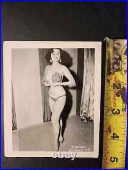 Dorian Dennis Original vintage photo. Mid 1950s. Size 4 X 5 inches