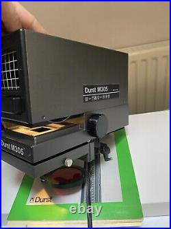 Durst M305 Black and White Photo Enlarger With lens and manual
