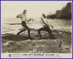 ERROL FLYNN & BASIL RATHBONE in Captain Blood Original Vintage Photograph 1935
