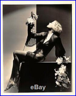 ESTHER RALSTON vintage risque leggy 1934 pre-code RUSSELL BALL photo SADIE McKEE