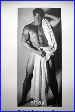 EXIT BODY-SHOP SEMINUDE MALE PHYSIQUE PHOTO 1990s POSTER GAY INTEREST NM