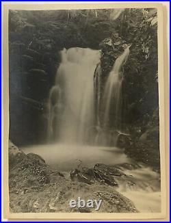 Early Waterfall Photograph Black And White, Gorgeous
