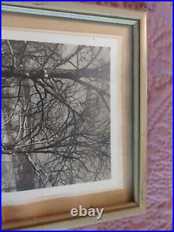 FRANK HOHENBERGER PHOTO BROWN COUNTY NASHVILLE INDIANA WINTER PEACE VTG Rare