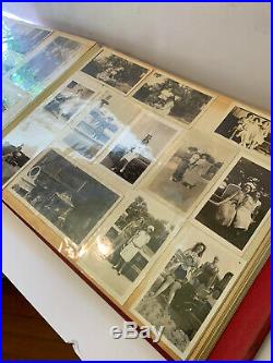 Family Photo Album 1910s to 1960s New York Santa Cruz Bi-Plane Coney Island Vtg