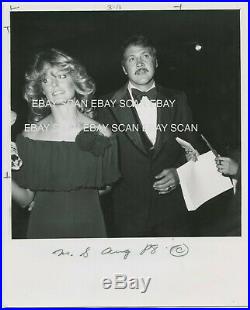 Farrah Fawcett Lee Majors Emmy Awards Vintage Dbl Wt Photo by Frank Edwards 1976