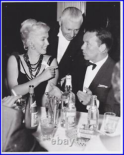 Frank Sinatra Marilyn Monroe Wingy Grover Cal-Neva 1960 Don Dondero genuine 8x10