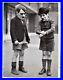 Funny-vintage-photo-London-boys-with-Charlie-Chaplin-Hitler-masks-WW2-UK-1940-01-yftt