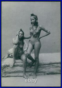 G ethnic Eritrea Ethiopia Africa full nude black woman original 1920s photo