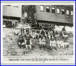 GERONIMO APACHE Indians 1886 ARRESTED, TEXAS 1960s AJ Macdonald Photo