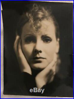 GRETA GARBO Vintage 1930s Photo by Clarence Sinclair Bull