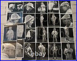 George Fulmer RARE 21 image PHOTOSHOOT 32 B&W PHOTOS 8x10 VINTAGE Clothing Line