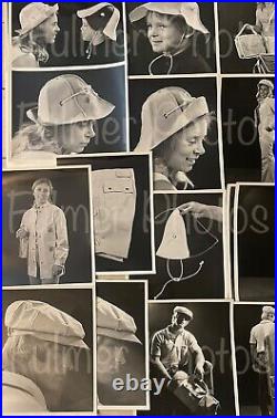 George Fulmer RARE 21 image PHOTOSHOOT 32 B&W PHOTOS 8x10 VINTAGE Clothing Line