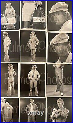 George Fulmer RARE 21 image PHOTOSHOOT 32 B&W PHOTOS 8x10 VINTAGE Clothing Line