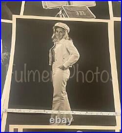 George Fulmer RARE 21 image PHOTOSHOOT 32 B&W PHOTOS 8x10 VINTAGE Clothing Line