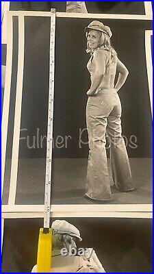 George Fulmer RARE 21 image PHOTOSHOOT 32 B&W PHOTOS 8x10 VINTAGE Clothing Line