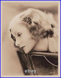 Greta Garbo (1930s)? Stunning Portrait Original Vintage MGM Photo K 265