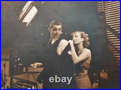 HOLLYWOOD BEAUTY JOAN CRAWFORD + CLARK GABLE BEHIND SCENES OVERSIZE Photo XXL