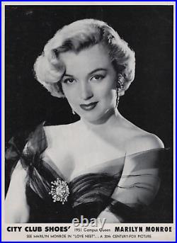 HOLLYWOOD BEAUTY MARILYN MONROE STYLISH POSE STUNNING PORTRAIT 1950s PHOTO J 19