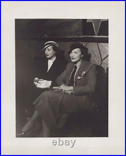 HOLLYWOOD BEAUTY MARLENE DIETRICH + JOAN CRAWFORD PORTRAIT 1950s Photo C37