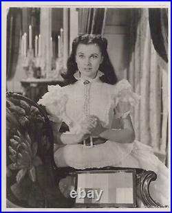 HOLLYWOOD BEAUTY VIVIEN LEIGH GONE WITH WIND STUNNING PORTRAIT 1950s Photo 536