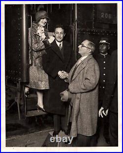 HOLLYWOOD NORMA SHEARER + Irving Thalberg 1927 LOUIS B MAYER PORTRAIT PHOTO 803