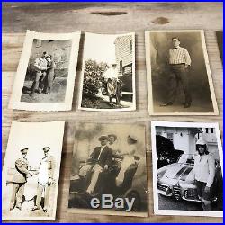 HUGE LOT 1,000 VINTAGE B & W SNAPSHOT PHOTOS 1900s-1960s