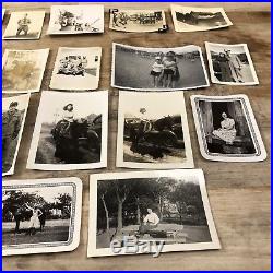 HUGE LOT 1,000 VINTAGE B & W SNAPSHOT PHOTOS 1910-1960s