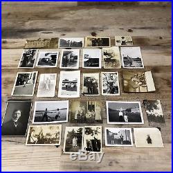 HUGE LOT 1,200+ VINTAGE B & W SNAPSHOT PHOTOS 1900-1960s LAST LOT