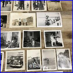 HUGE LOT 2,000 VINTAGE B & W SNAPSHOT PHOTOS 1910-1960s