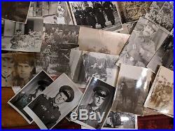HUGE LOT VINTAGE PHOTO 550+ OLD PHOTOGRAPHS Beach Soldiers Weapon Portrait etc