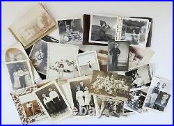 HUGE Lot 350+ 8 lbs Vintage Photographs Snapshots Cabinet CDV 1890's 1960's