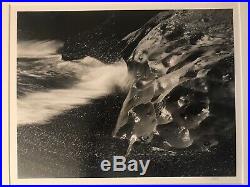 HUNTINGTON WITHERILL ROCK FORM AND SURF 1972 VINTAGE GELATIN SILVER 11x14