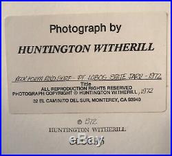HUNTINGTON WITHERILL ROCK FORM AND SURF 1972 VINTAGE GELATIN SILVER 11x14