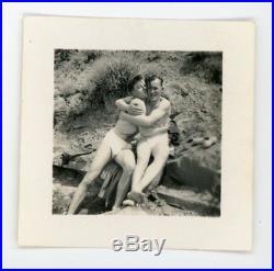 Handsome affectionate guys embracing sensually vintage photo gay interest