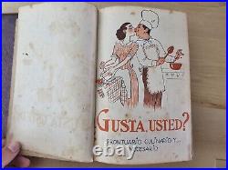 Here! The Best Cuban Taste Recipes Book Gusta Usted Culinary Art Cuba 1955 Y 419