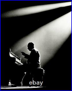 Herman LEONARD Duke Ellington, Paris, 1958 / Silver Print / Ptd 2004 / SIGNED