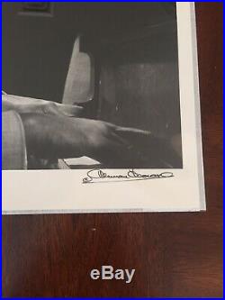 Herman LEONARD Nat King Cole, NYC, 1949 / Silver Print / Ptd 2004 / SIGNED